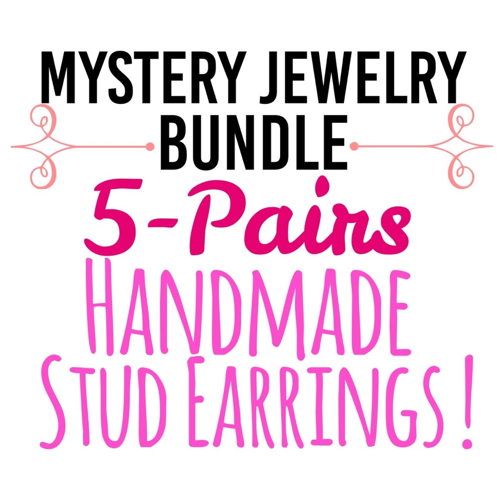 5 Pairs Mystery Handmade Earrings!🎀